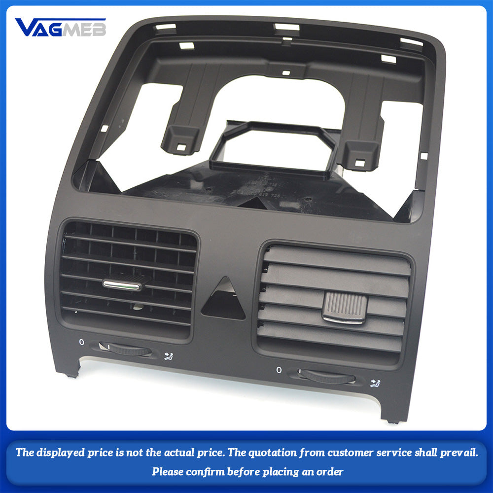 ABS Black Front Dashboard Air Conditioning Outlet Vent 1KD 819 728 For VW Golf 5 MK5 GTI Jetta MK5 Rabbit
