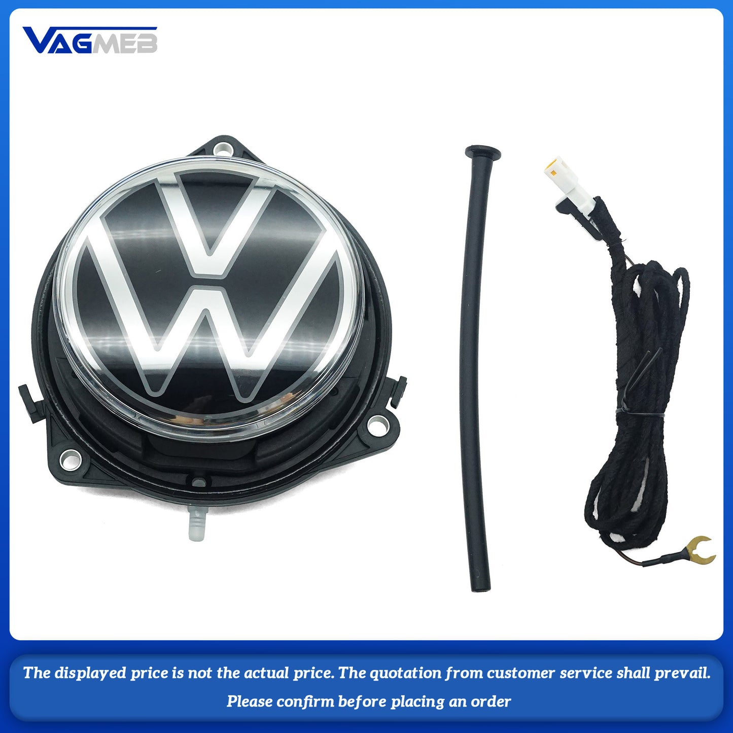 For VW Golf MK7 illuminated tail number