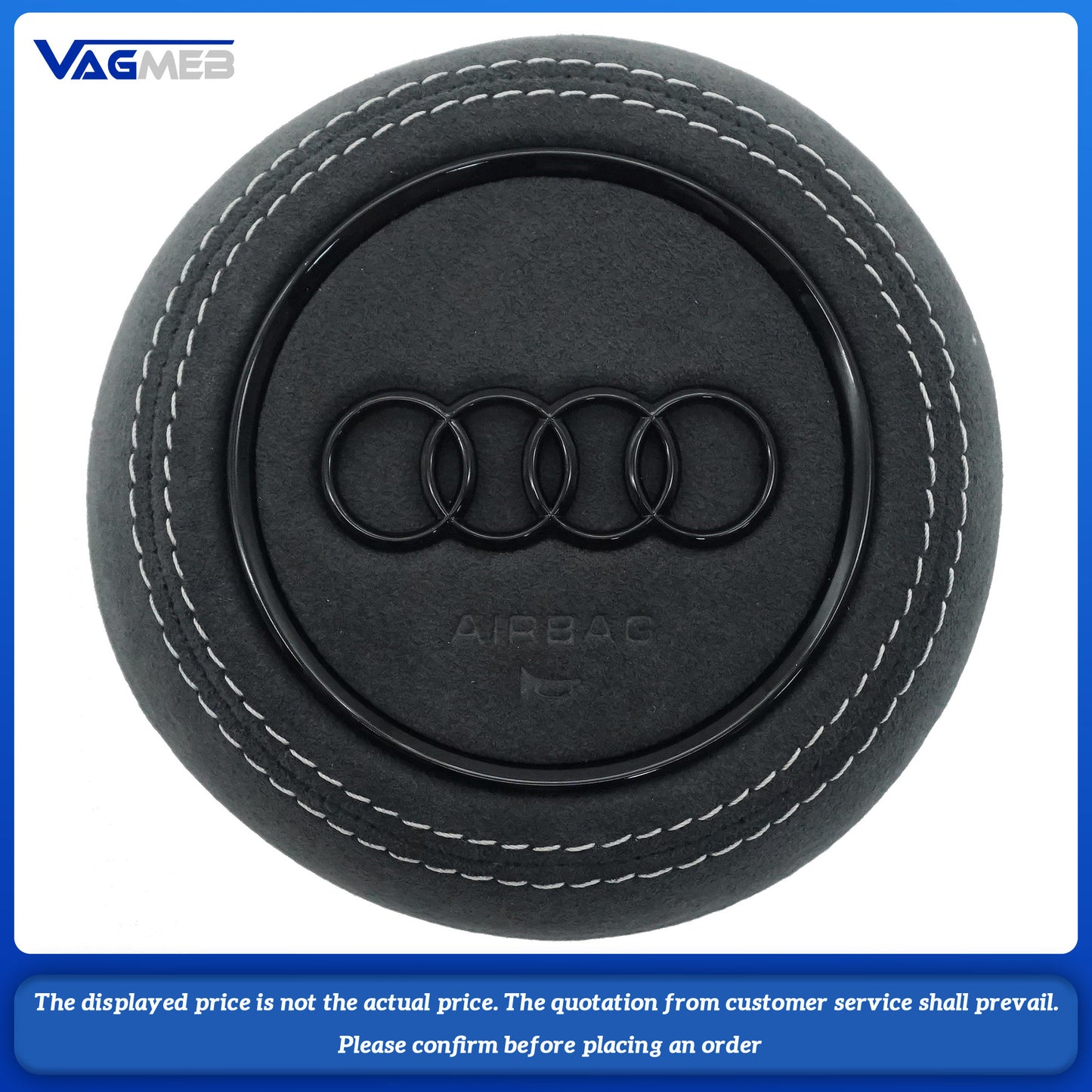 Steering wheel airbag cover multifunction steering wheel For Audi R8 TT