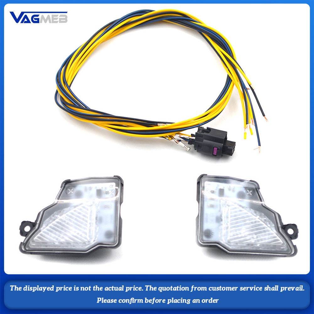 For VW T-Roc Led Under Side Mirror Puddle Light