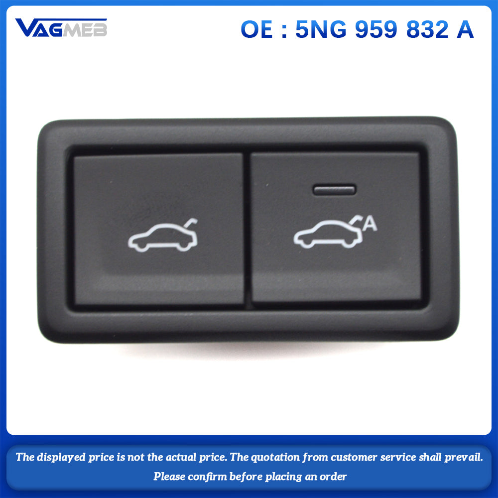 5NG 959 832 A For VW MQB platform Passat Tiguan Touran T-ROC Variant Atlas Arteon Kodiaq electric tailgate delay closing switch