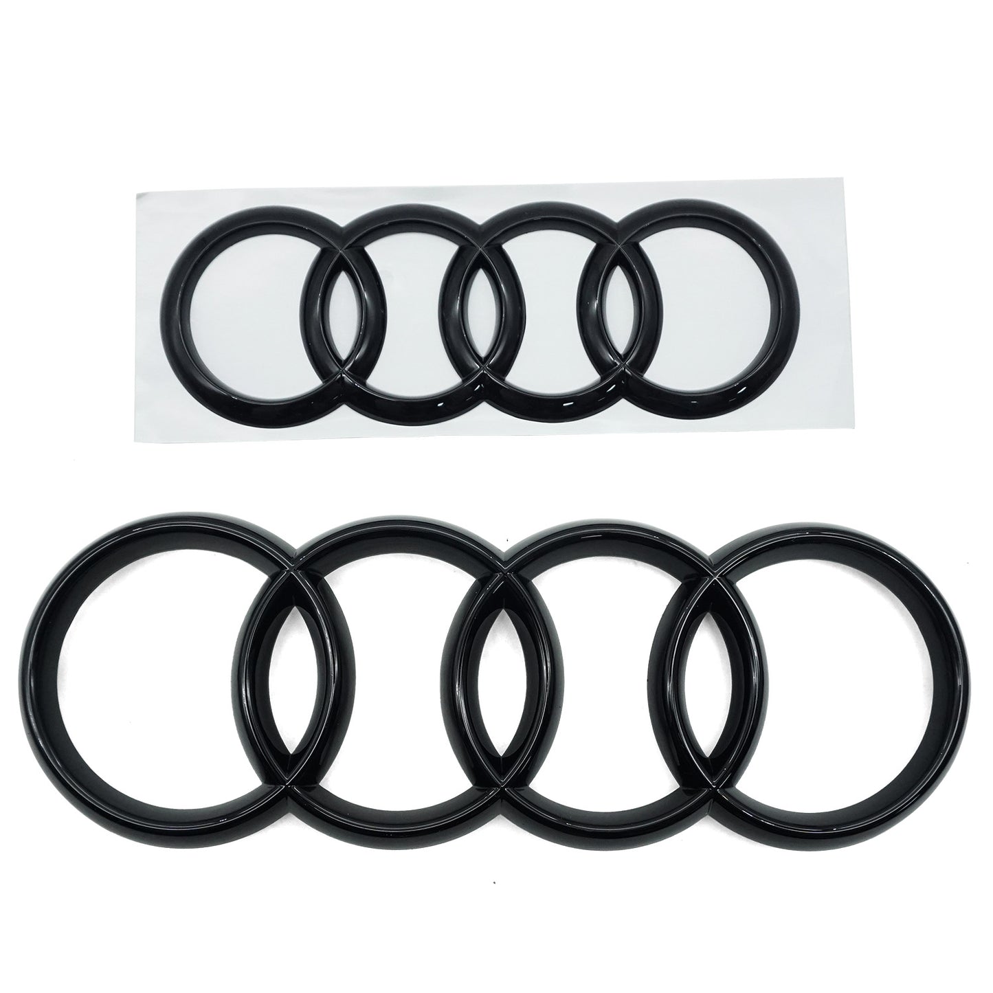 For Audi Q3 2022, black grille logo front and back