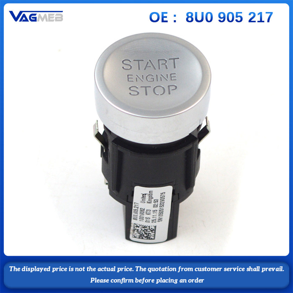 For Audi Q3 Car Engine One Click Start Stop Button Switch 8U0 905 217
