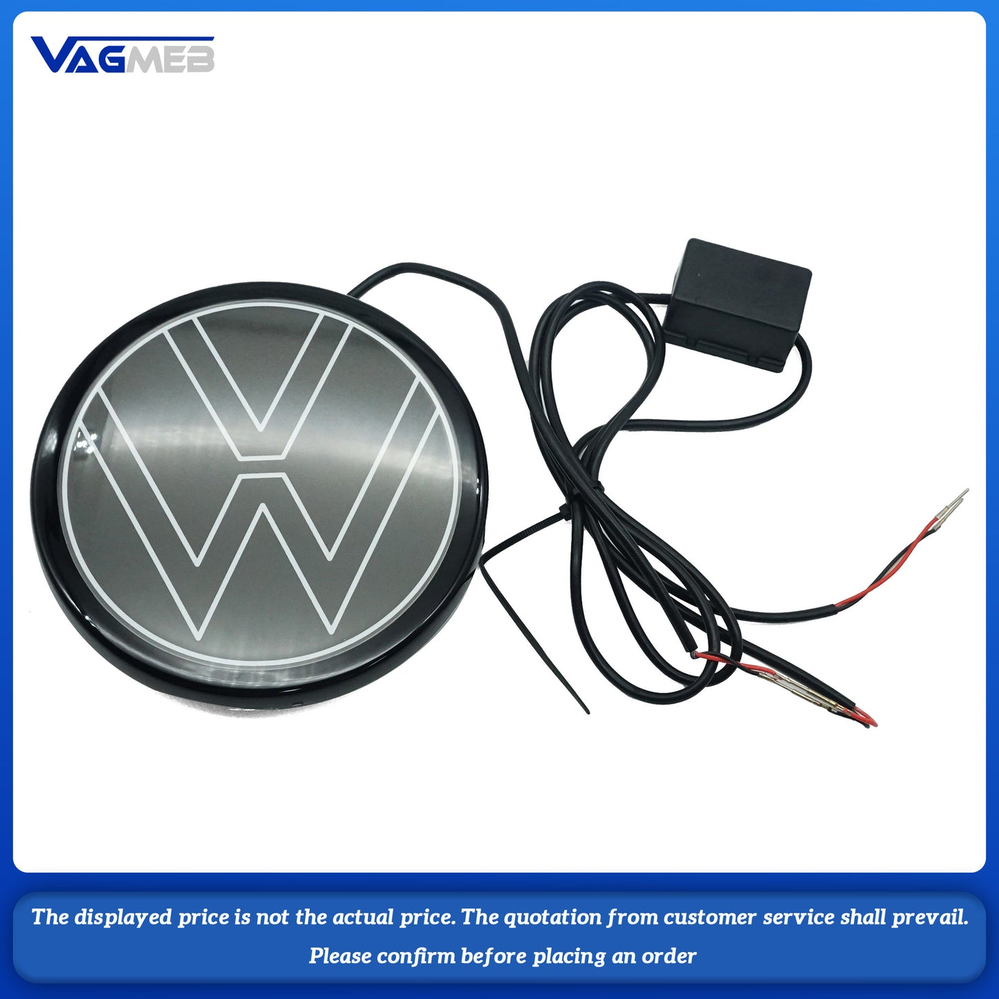 For VW Golf MK 8.5 Lighted Grille Emblem