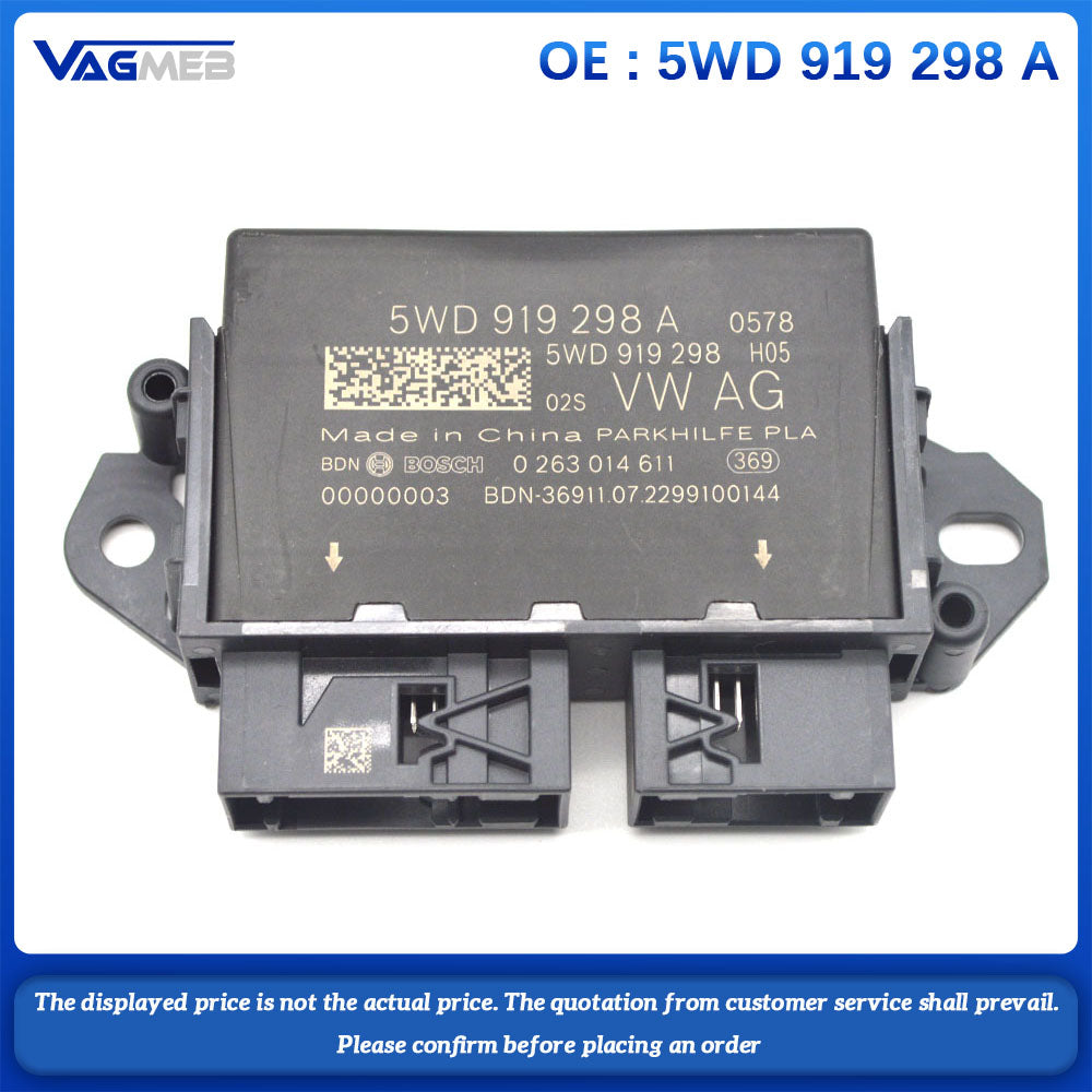 Automotive Parts For VW Atlas For Skoda Octavia PLA Parking Aid System Radar Control Unit 5WD 919 298 A