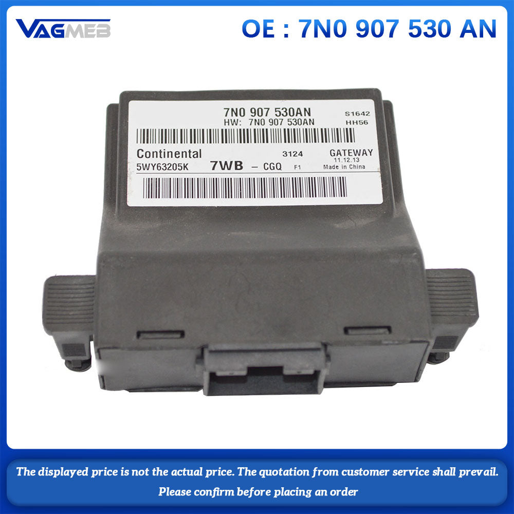 New 7N0907530AN CANBUS Gateway Module Control Unit 7N0 907 530AN For Volkswagen PQ Golf Passat Jetta CC POLO Cars Parts