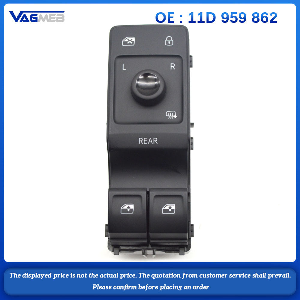 For VW MEB ID3 ID.3 2022-2025 Driver's lifting switch assembly 11D 959 862 ZWK