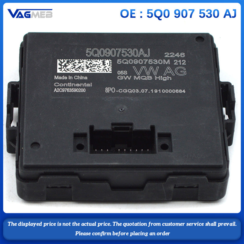 For VW Passat B8 Passat Variant B8 Golf Touran 5T Lamando Audi A3 S3 Skoda Octavia Skoda Superb Leon MQB High Gateway 5Q0 907 530 AJ