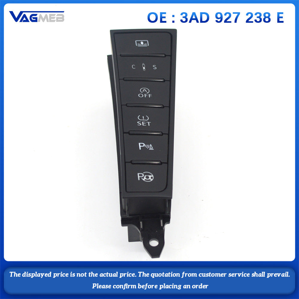 For VW Passat B7 CC OPS Auto Parking PLA Switch 3AD 927 238 E