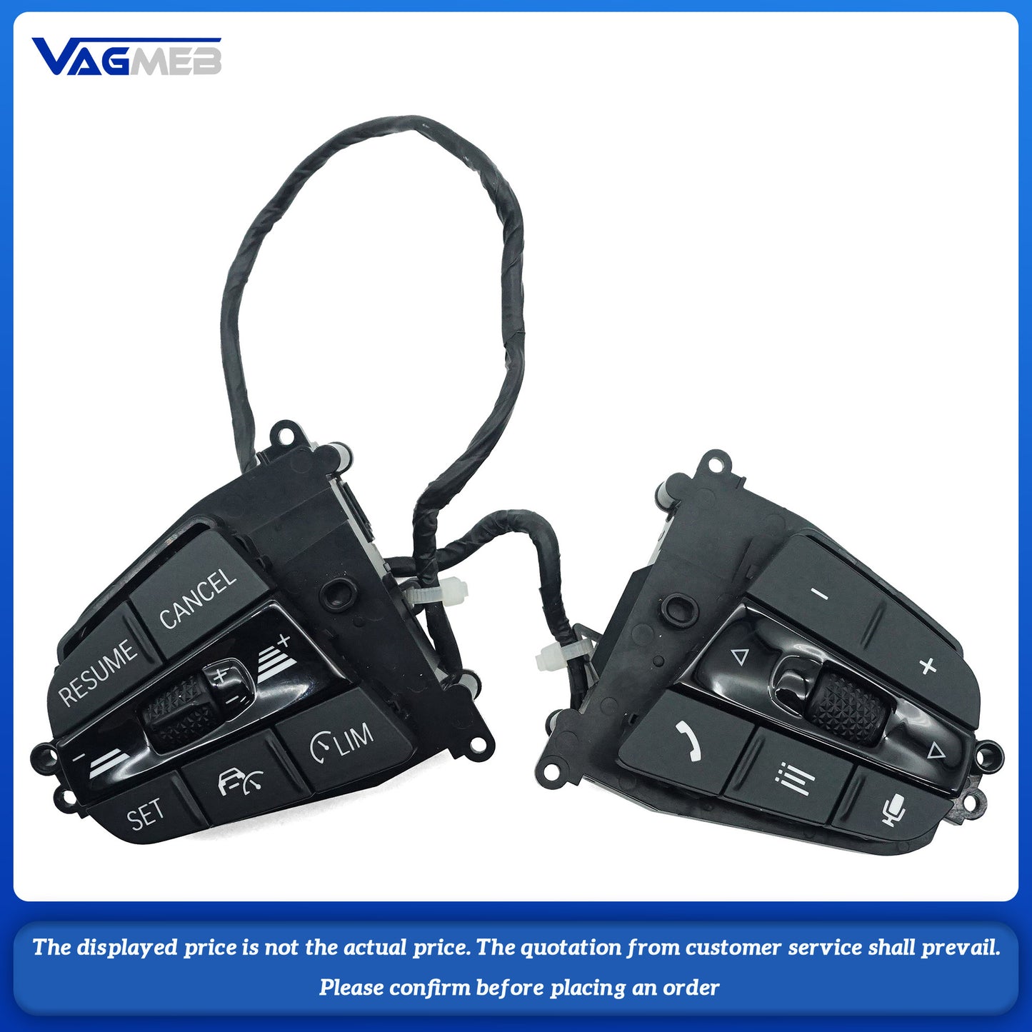 For BMW G20 steering wheel button pair