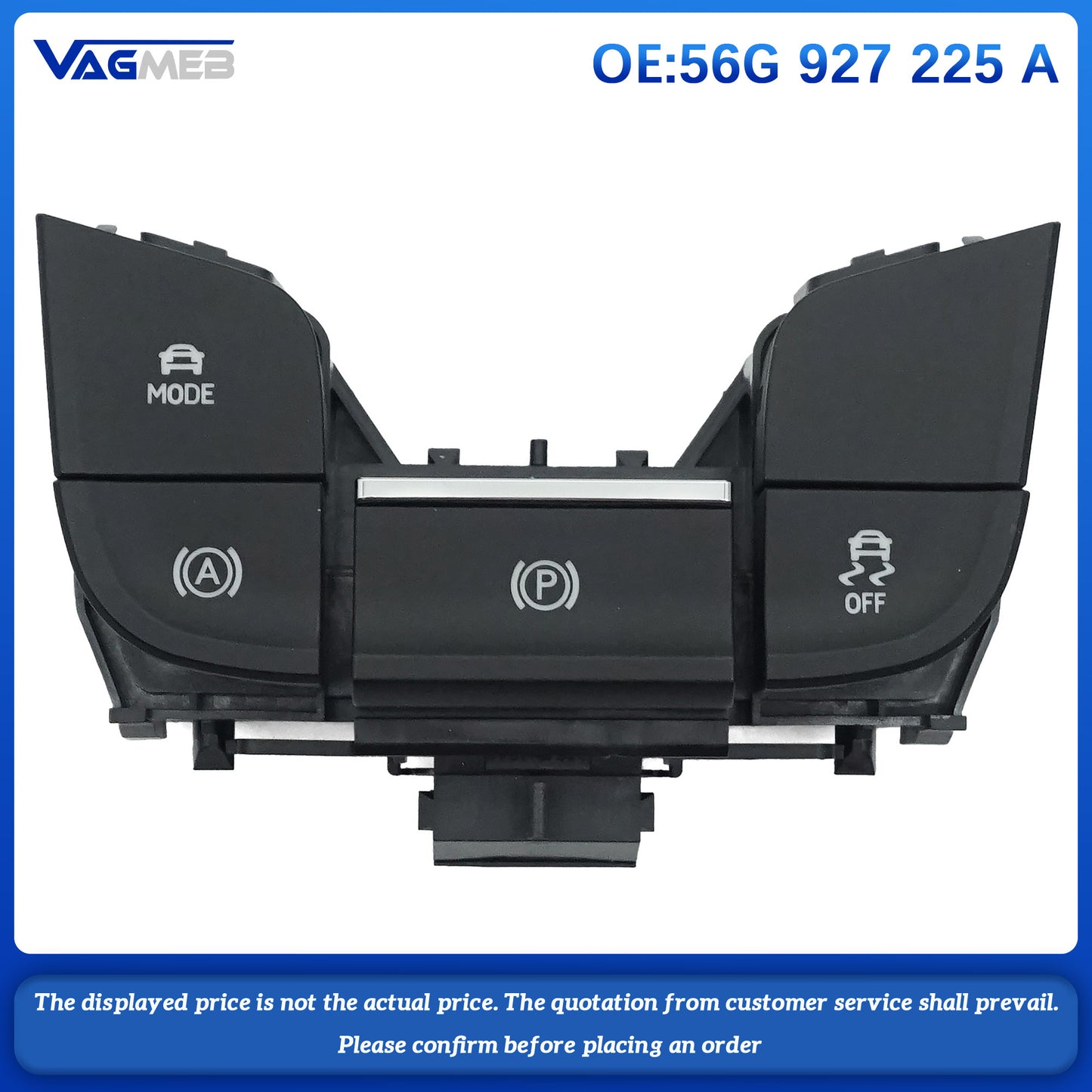 New Handbrake Parking Brake Switch For VW For Skoda Kodiaq Karoq 56G928225A Car Accessories