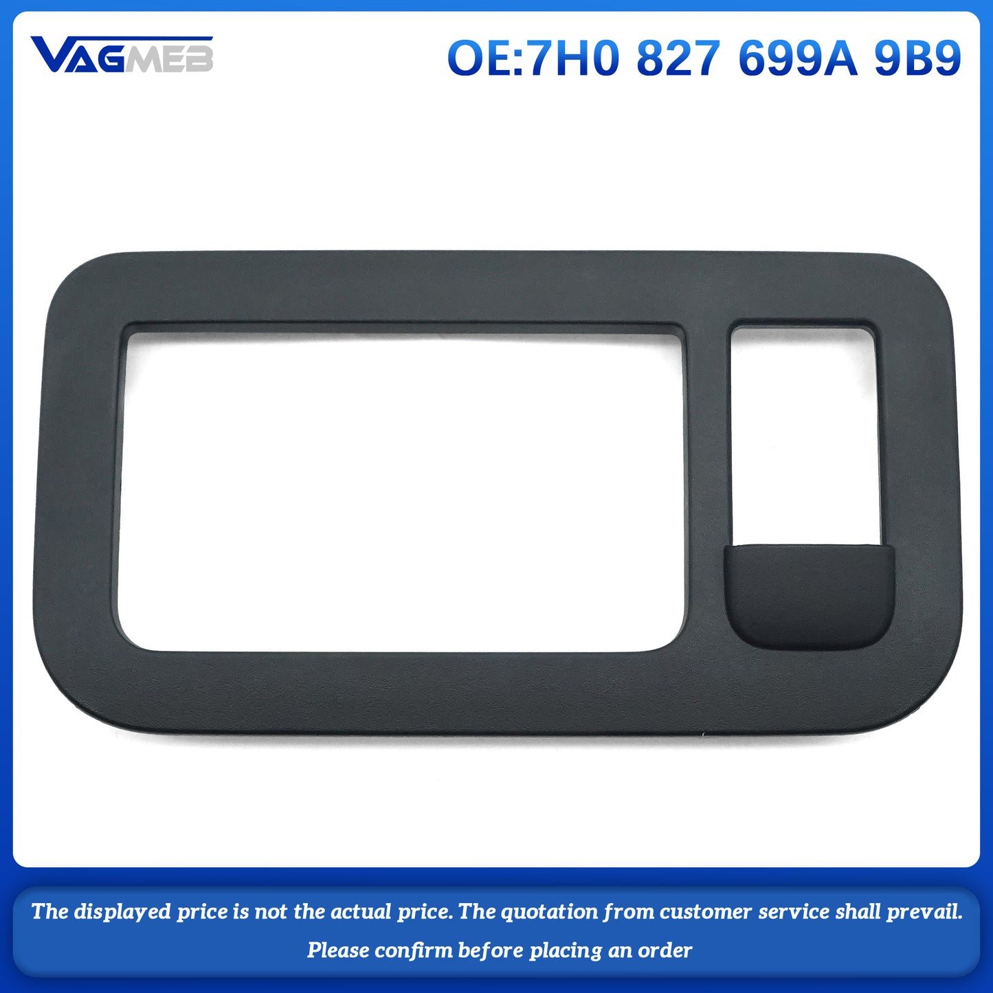 Fit for VW TRANSPORTER T5 T6 REAR BARN DOUBLE DOOR Inner Handle SEAL GASKET Trim 2003-2019 7H0 827 699 A