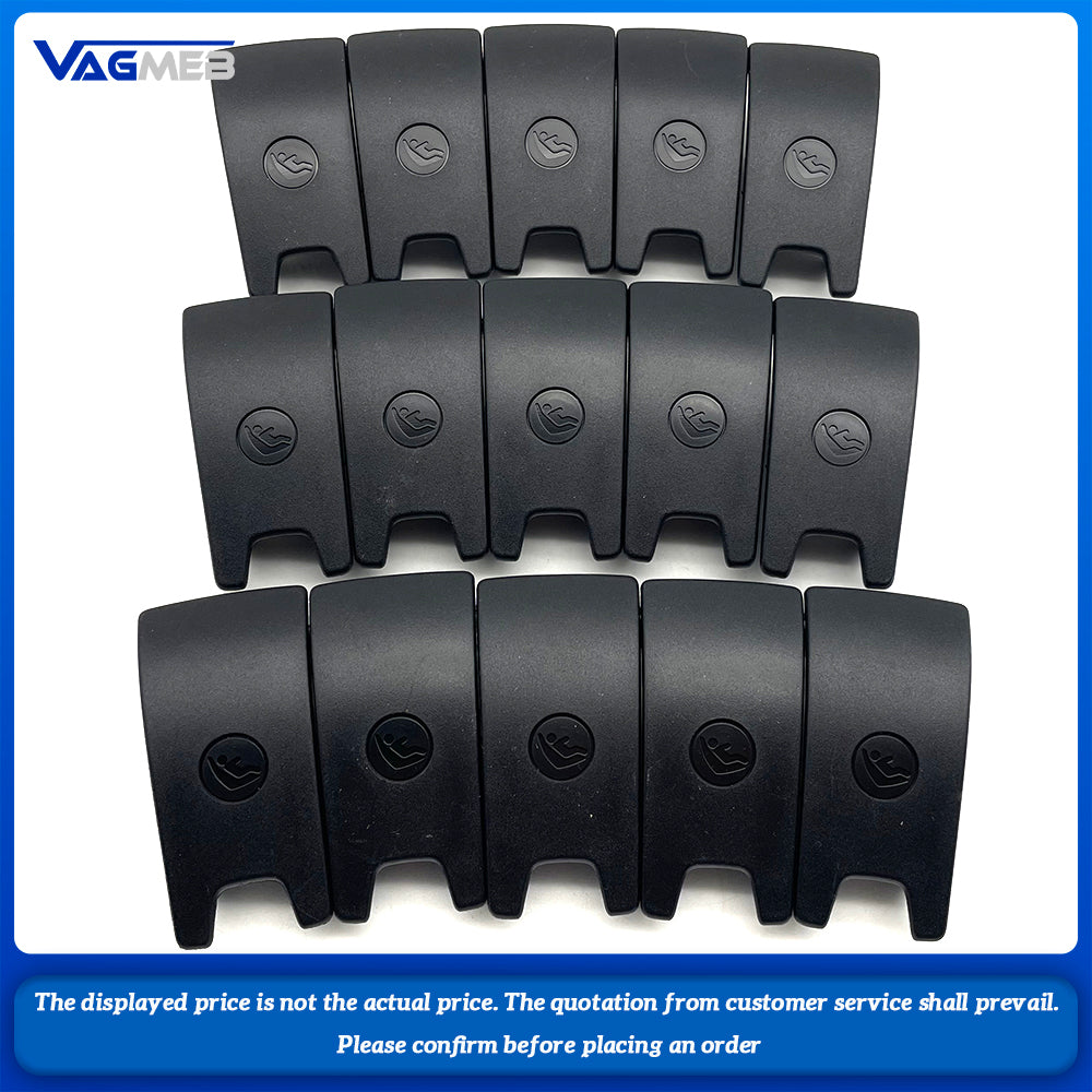 New Black Child Restraint Rear Seat Hook ISOFIX Cover For Audi A4 A5 A6 A7 S5 S4 S6 2017 2018 2019 - 2021 8W0 887 187