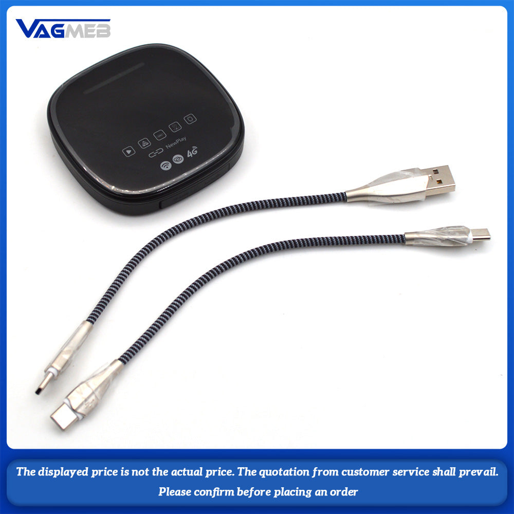 New Arrival Portable Carplay Ai Box WJAN-MAX Car Dvd Player Carplay Wireless Usb Dongle Adapter