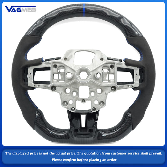 For Ford Mustang 2015-2022 carbon fiber steering wheel
