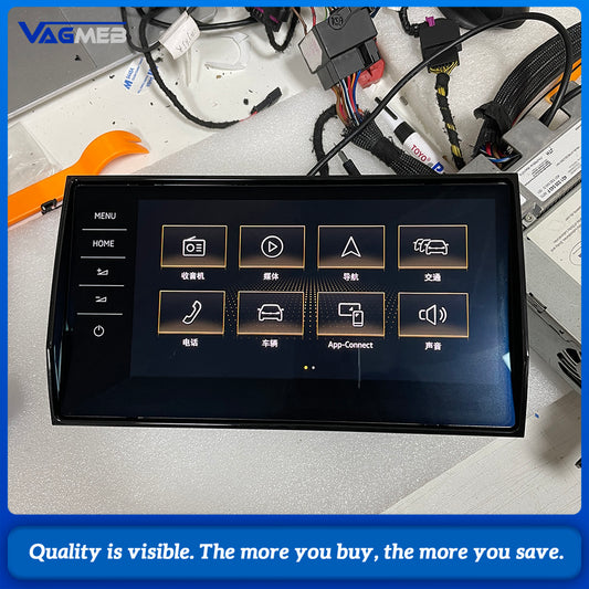 565 919 606 D 9.2 Columbus MIB 2.5 Glass Touch Screen Display For Skoda Kodiaq Karoq Superb Navigation