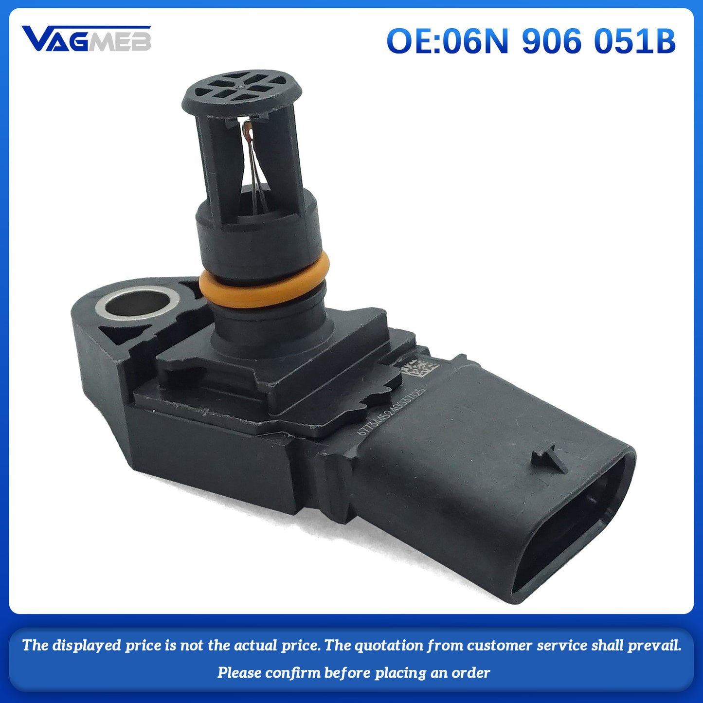 Engine Air Injection Pressure Sensor For Audi Q5 A6C8 06N 906 051B