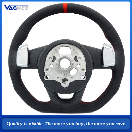 For Audi A4 B9 Alcantara steering wheel