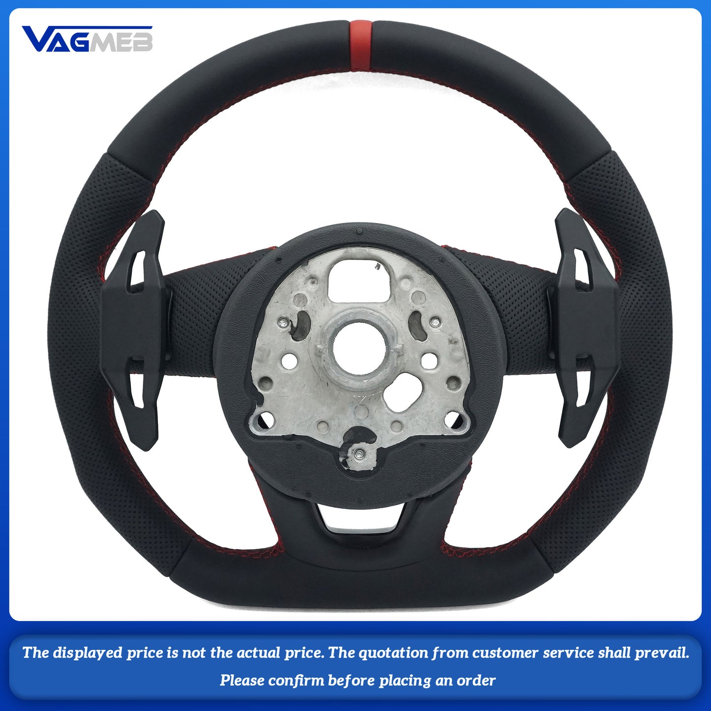For Audi S logo A4B9 steering wheel
