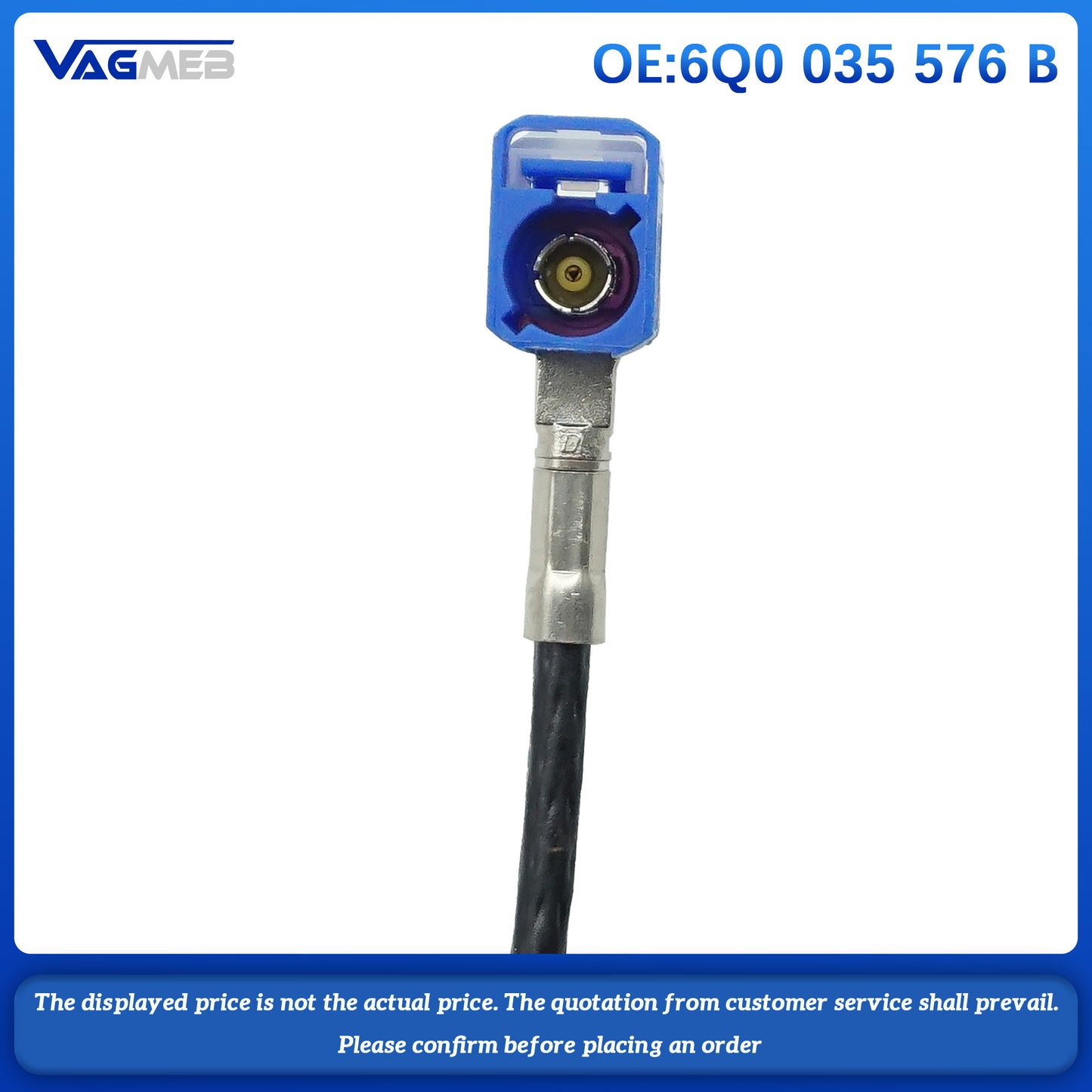 GPS wiring harness 6Q0 035 576B