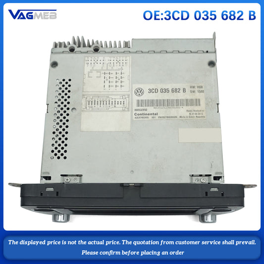 DVD radio navigation unit touch display screen For VW PQ Passat Tiguan Golf OEM RNS510 Car radio 3CD 035 682 B