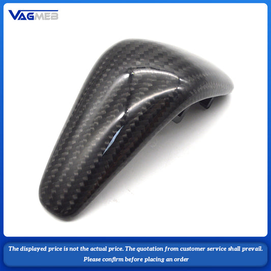 Car Gear Head Shift Knob Cover Gear Shift Handle Ball Collars Trim For Audi A6C7