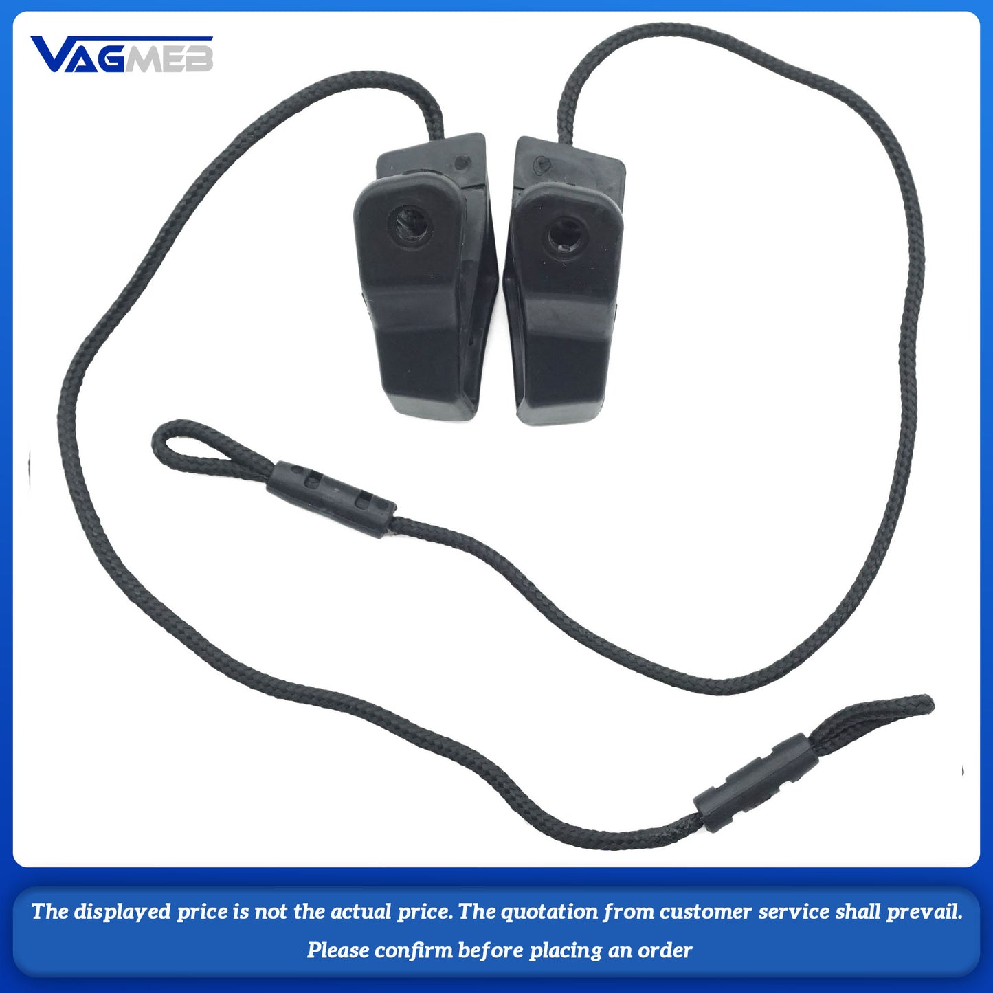 For the fixed rope and hanging rope of the trunk partition For Audi A3 S3 RS