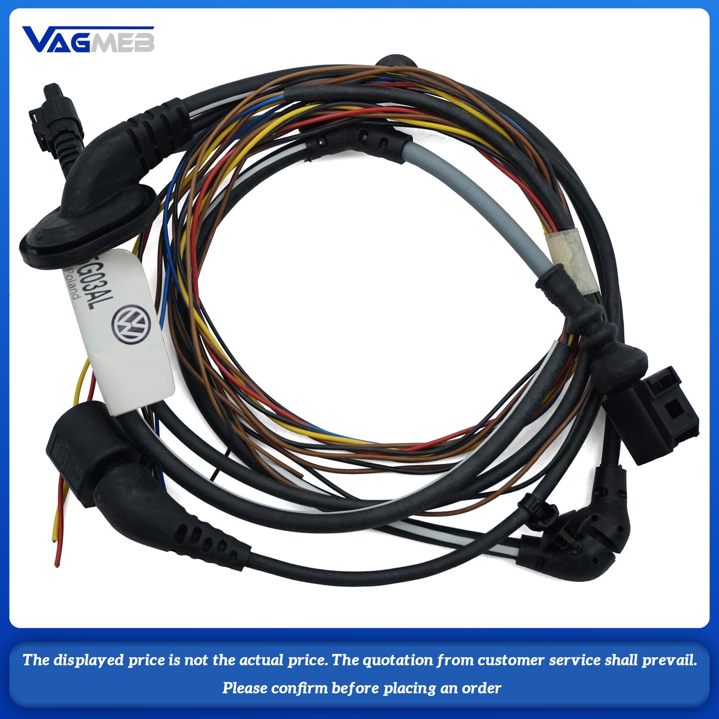 ABS Speed Sensor Wiring Harness For VW Golf Variant Golf T-Roc Passat Variant B8 Audi Q2 Skoda Karoq Octavia Superb 5G0 927 903AL