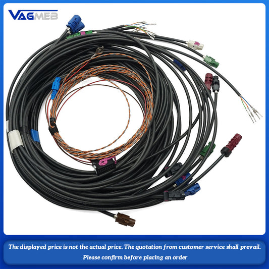 360 Panoramic View Environment Rear Viewer Camera Upgrade Kit For Audi A4 B9(2022-2023)