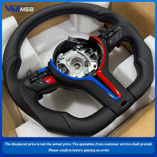 Red style Flame Demon, Steering Wheel For Bmw F30 F10 F31 F20 F25 F22 F36 F33 F32 F80 F82 F11 F18 F01 F90 E90 Steering