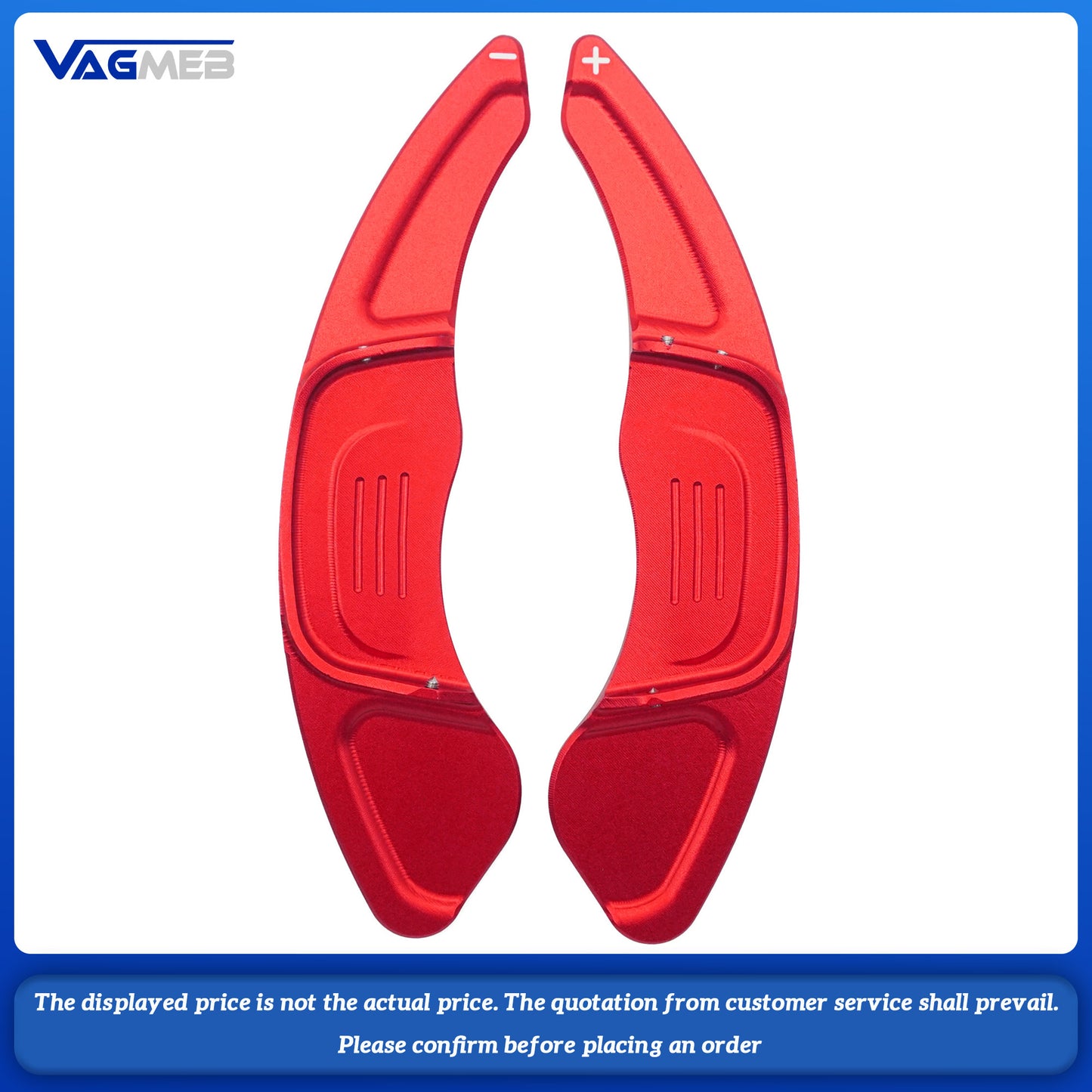 Car Accessoriy For VW Golf Polo GTI R Rline MK7 MK7.5 Car Steering Wheel Aluminum Shift Paddles Extend DSG Gear Speed