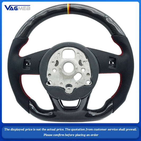 For Audi S Logo A4B9 Steering Wheel Flat Bottom Steering Wheel Campaign Assembly Accessories