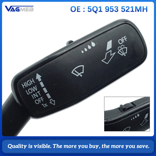 5Q1953521MH Steering Column Switch Clockspring For VW Golf 7 Passat B8 Tiguan