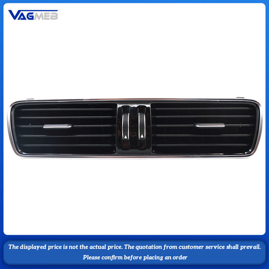 Black Chrome Piano Paint Air Conditioning Outlet Vents For VW Passat B6 B7 2006-2011 3AD 819 701A 702A 728A