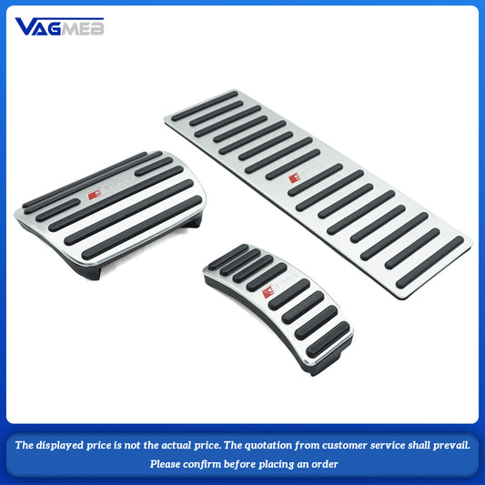 Accelerator brake rest pedal decoration For Audi S-line style A1 A3 A4 A4L A5 A6 A6L A7 A8 Q3 Q5 Q7 Q8 TT interior modification