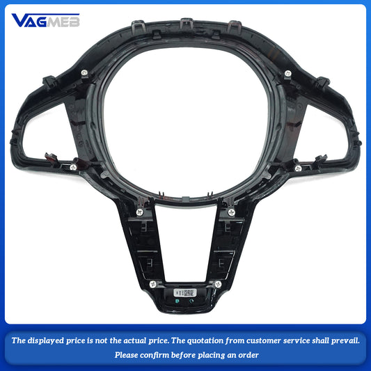 For BMW For BMW M3 M4 G30 G31 G26 G03 G04 G07 G07 G8 G87 G80 G82 G81 F90 G20 G22 Carbon fiber steering wheel decorative frame M