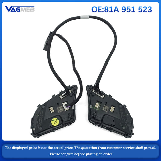 For Audi A3 Q2 Multifunctional Steering Wheel Key Button Assembly 81A 951 523