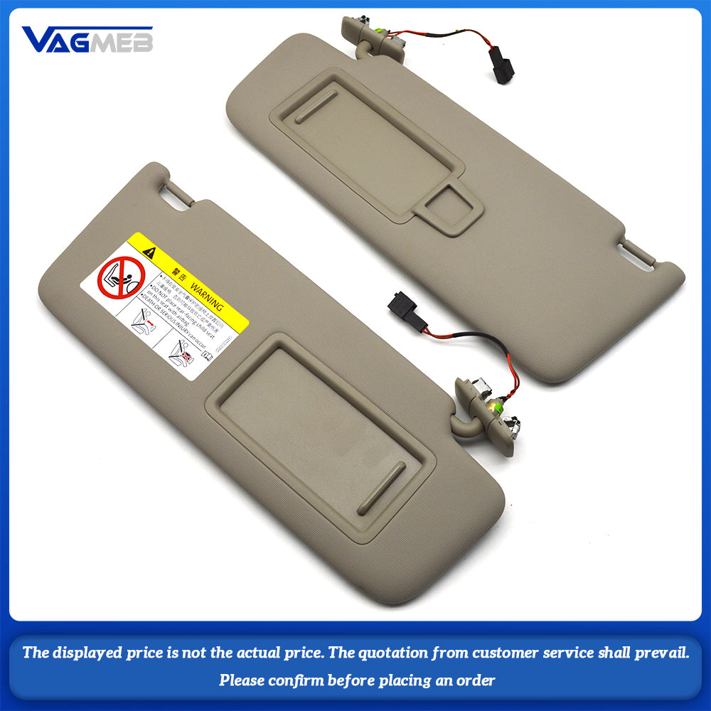 5GG857551 5GG857552 For VW Golf 7 MK7 GTi Superb3 Car Interior Roof Sun Visor Sunshield Sunshade With Makeup Mirror