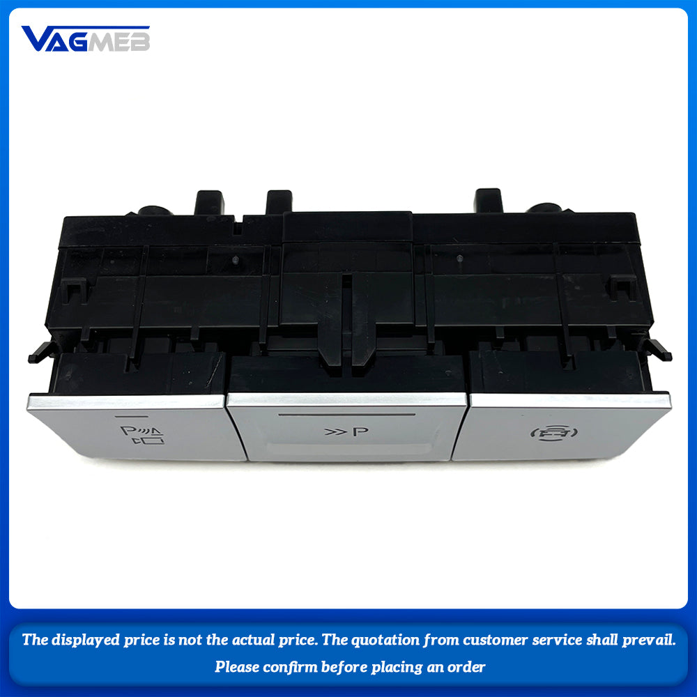 For Audi A6 C8 A7 A8 Q7 Q8 Silver Chrome Multi function Switch PDC Park Assist Radar Switch 4N0 959 673 J