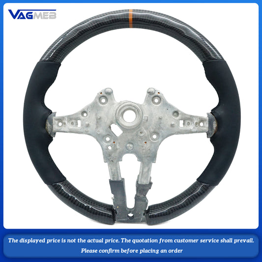 TDD Real Carbon Fiber Car Steering Wheel For BMW M M3 M5 M6 F01 F02 F06 F07 F10 F11 F12 F13 F30 F32 F80 F91 E90 E91 E92