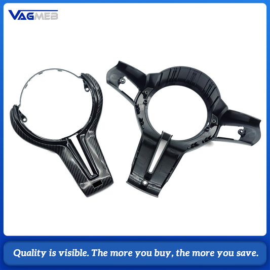 For BMW M Series For BMW Steering Wheel Trim Carbon Fiber F80 F82 F10 F06 F12 F13 F15 F16 M-sport F20 F22 F30 F31 F32 F33 F36