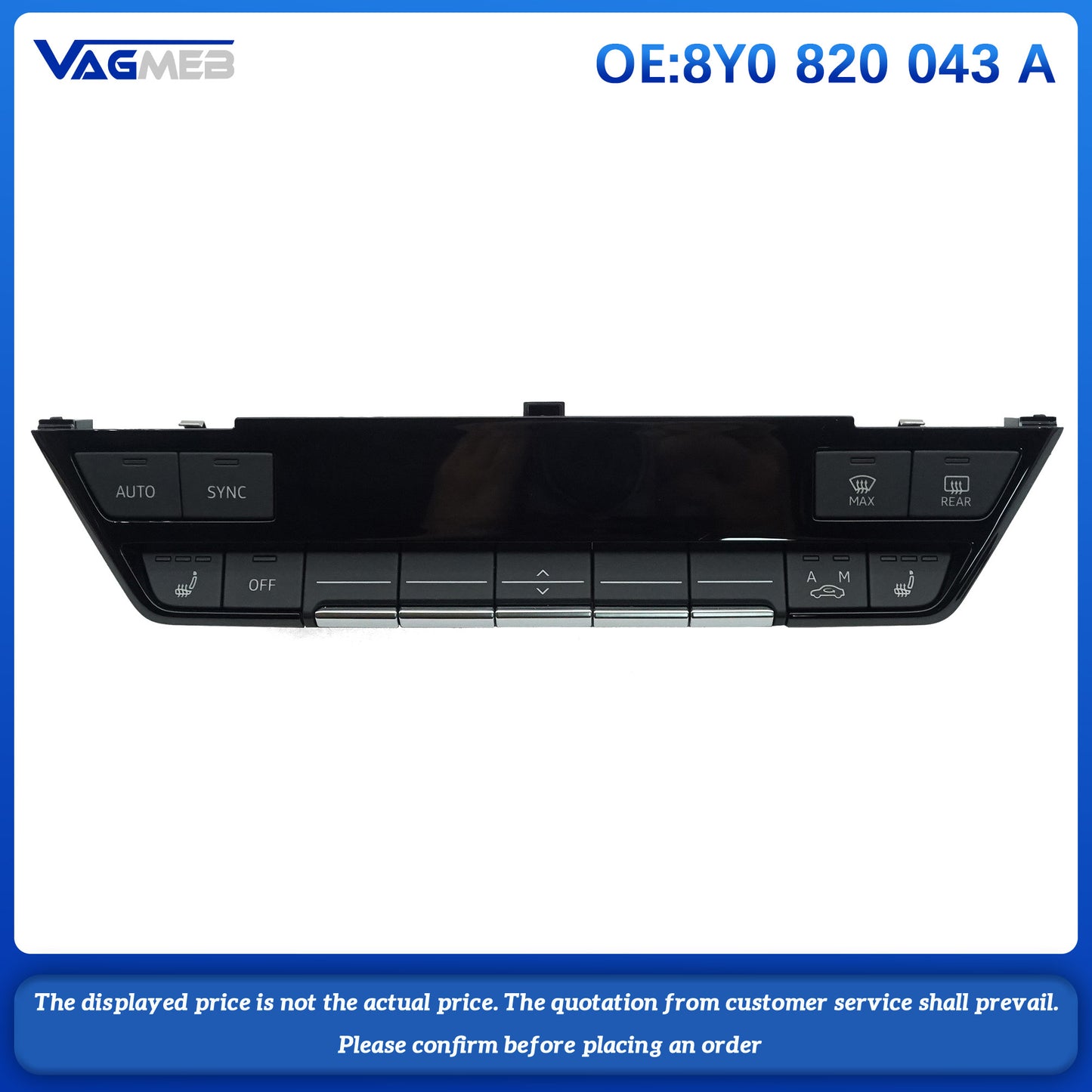 For Audi A38Y seat heating package