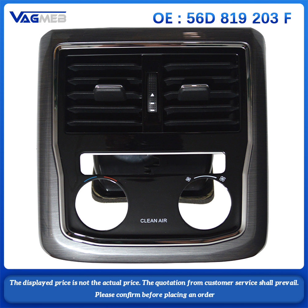 For VW Passat rear air outlets brushed grey 56D 819 203 F