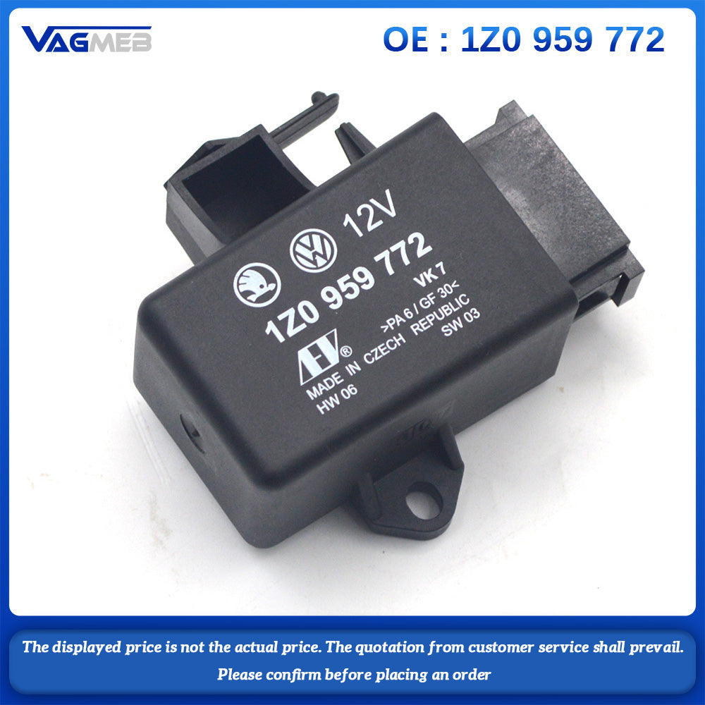 For VW Golf MK5 MK6 PASSAT B5 B6 Beetle Caddy Campmob CC EOS JETTA Golf Plus Heated Seat Control Module 1Z0 959 772