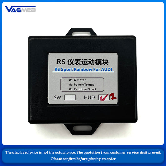 Rainbow module Second generation rainbow module For Audi A4 A5 A6 RS3 RS4 S3 S4 S5 virtual cockpit sports layout rainbow module (Supports lifting display