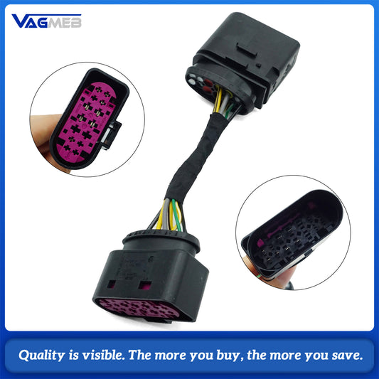 Xenon to LED Headlight Adapter CPZ For VW Golf 7 VII GTI R D3S D1S