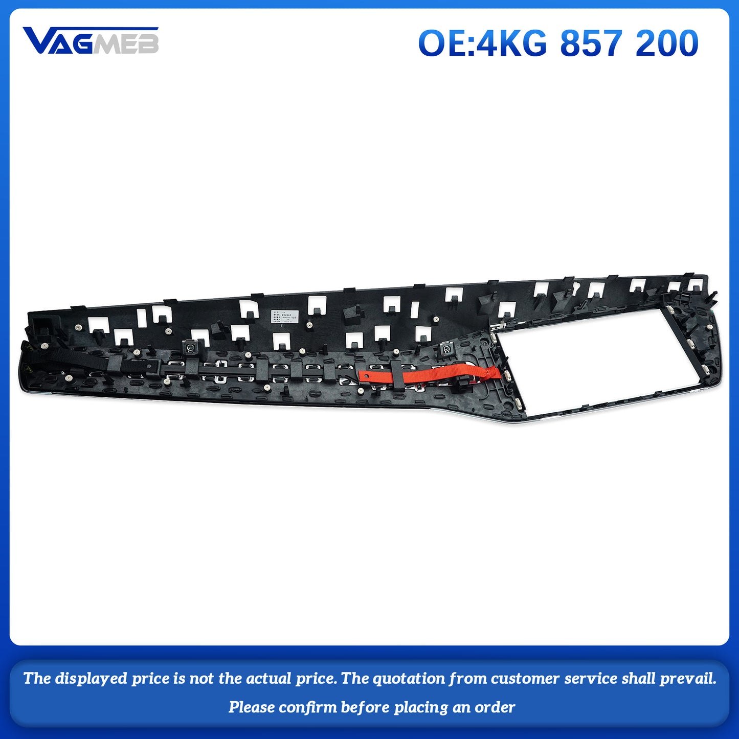 For Audi A7 Center console dashboard trim 4KG 857 200