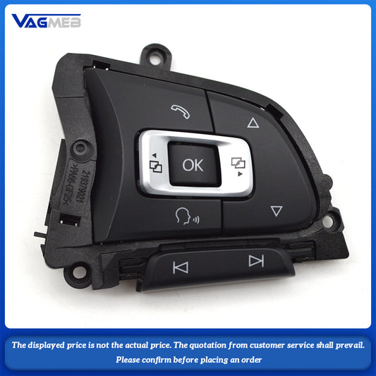 For VW Golf 7 MK7 GTI multifunctional steering wheel button cover shell decorative cover