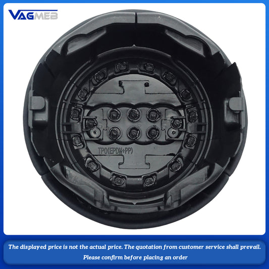 Steering wheel airbag cover multifunction steering wheel For Audi TT Leather blue thread