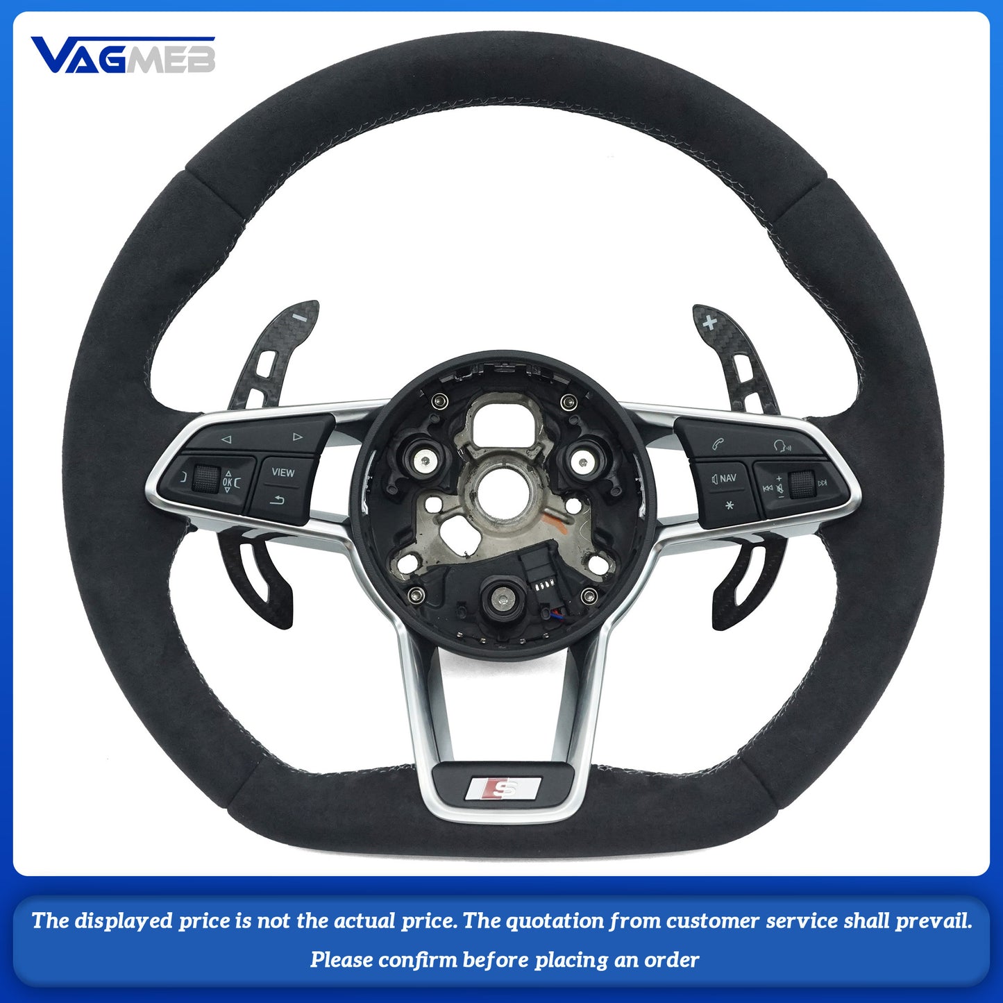 For Audi TT TTRS R8 Steering Wheel